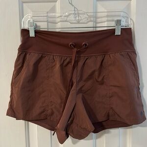 Brown Apana Athletic Shorts Size MediumM